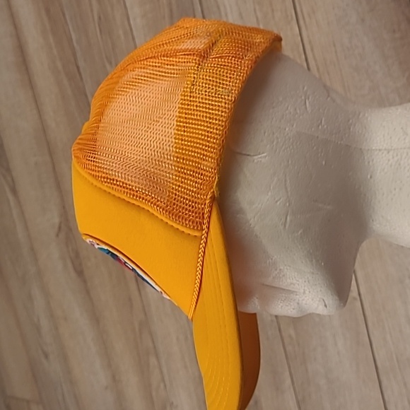 AVIATOR NATION ACL Austin Texas Trucker Surfer‎ Gold Mesh Snapback Hat Cap - Picture 3 of 8